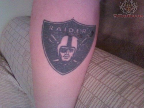 Oakland Raiders Crest Tattoo